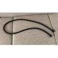 1.5m  brass Matt black shower flexible hose